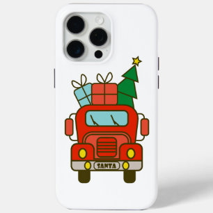 Coque Case-Mate iPhone Père Noël vue de devant Joyeux Noël