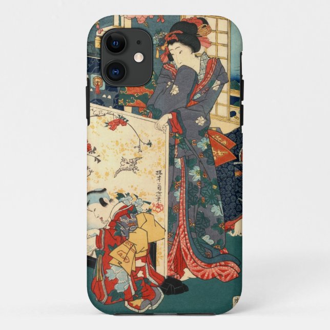 Coques Case-Mate iPhone Performances des fleurs 1862 droite (Dos)