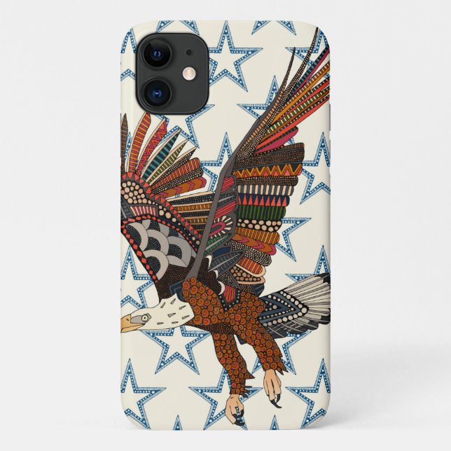 Coques Case-Mate iPhone perle d'aigle des États-Unis (Dos)