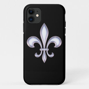 Coques Pour iPhone Perle Style Fleur de Lis