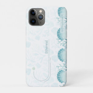 Case-Mate iPhone Case Perles Océaniques de Teal Personnalisées