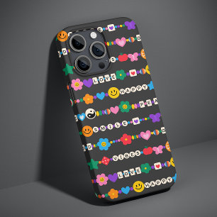 Coque Case-Mate iPhone Perles Rétro Sourire Amour Vibes Géniales