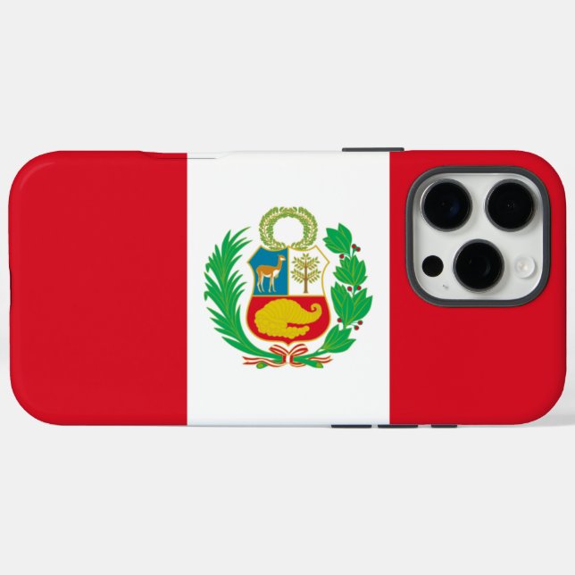 Coques Case-Mate iPhone Pérou (Verso (horizontal))