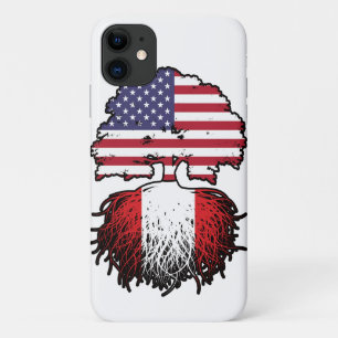 Case-Mate iPhone Case Pérou Amérique péruvienne Etats-Unis drapeau des r