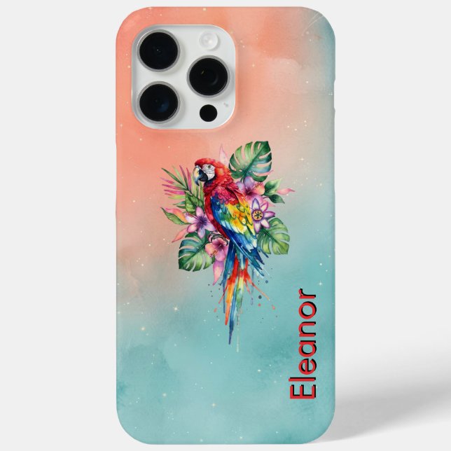 Coques Case-Mate iPhone Perroquet (Verso)