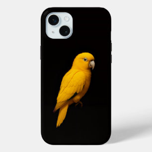 Coque Case-Mate iPhone Perroquet doré Black 4 Luxe