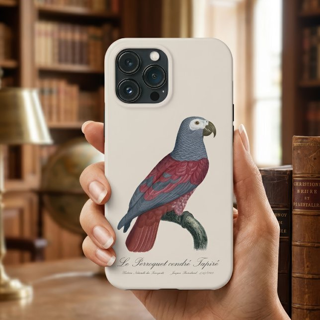 Coques Case-Mate iPhone Perroquet Gris du Congo Facteur Rouge Psittacus Er (African Grey Parrot Red Factor Psittacus Erithacus. iPhone Case)