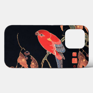 Case-Mate iPhone Case Perroquet rouge sur la branche d'un arbre par Ito