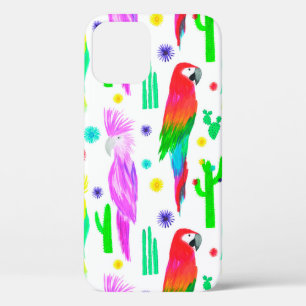 Case-Mate iPhone Case Perroquets coloré sans couture motif dessiné à la