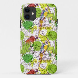 Coques Pour iPhone Perroquets tropicaux
