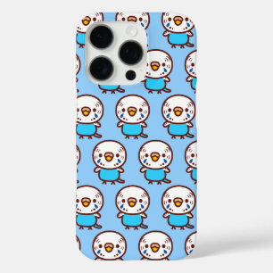 Coque iPhone 16 Pro Perruche ondulée / femelle bleu ciel normal