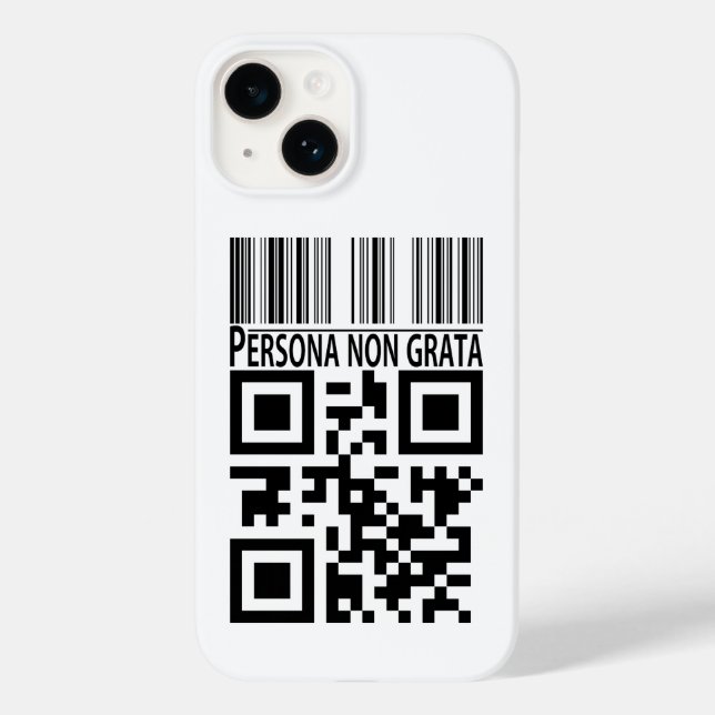 Coques Case-Mate iPhone Persona non grata (Verso)