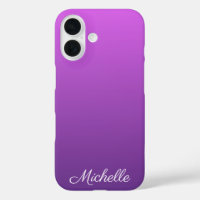 Personalisé violet ombre