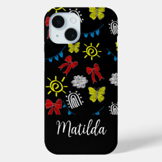 Coque Case-Mate iPhone Personalized Bright Butterfly & Sunshine Pattern