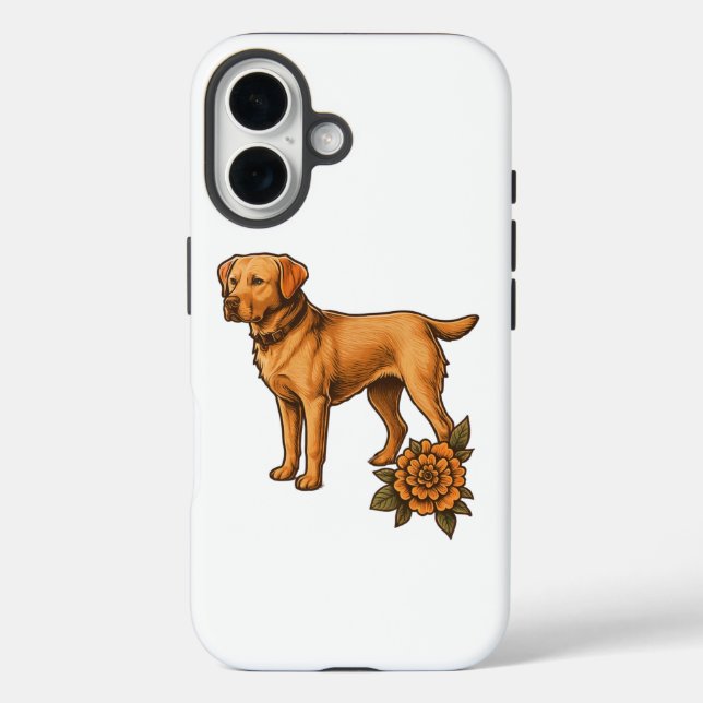 Coques Case-Mate iPhone Personalized dog breed phone case for iPhone (Verso)