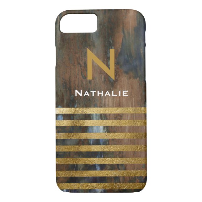 Coques Case-Mate iPhone personalized elegant and chic stylish monogram (Dos)
