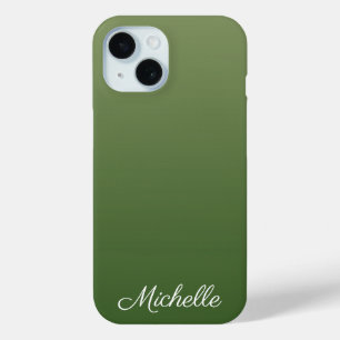 Coque Case-Mate iPhone Personalized green