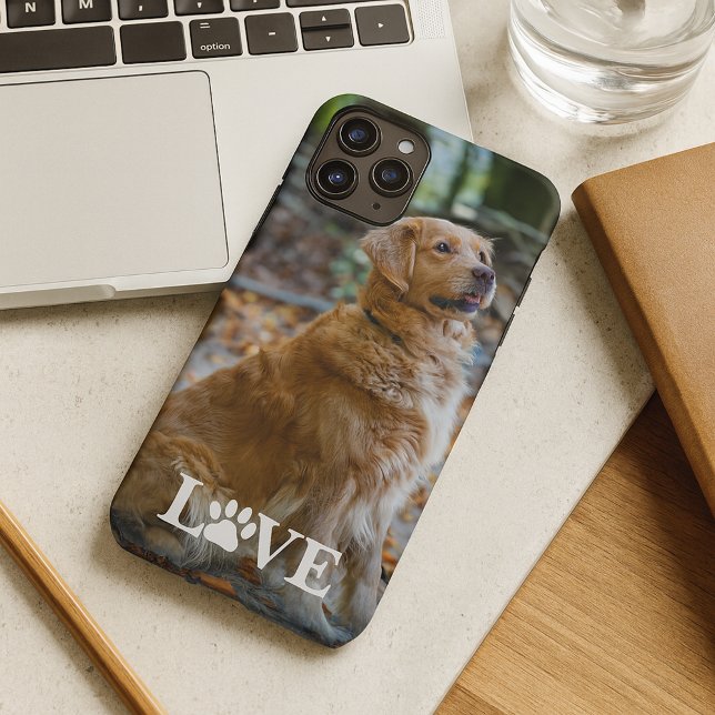 Coques Case-Mate iPhone Personalized My Best Friend Photo Dog Love Paw (Créateur téléchargé)