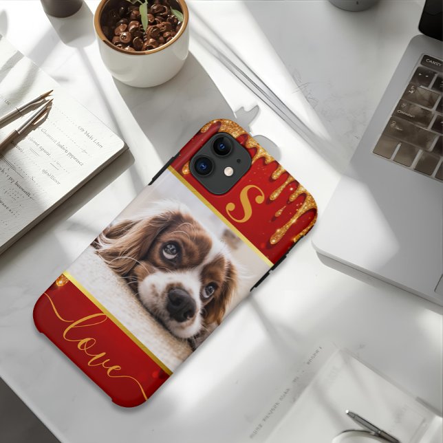 Coques Case-Mate iPhone Personalized pet photo dog lover keepsake Case-Mat (Créateur téléchargé)