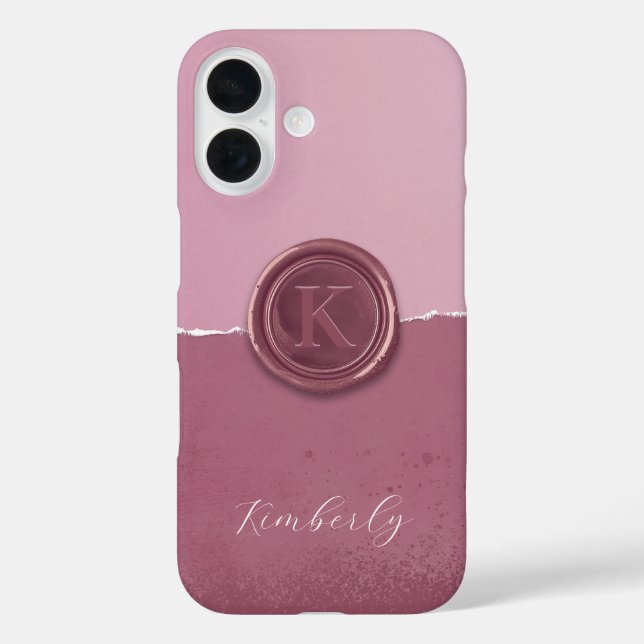 Coques Case-Mate iPhone Personalized Sealing Wax (Verso)