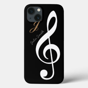 Case-Mate iPhone Case personalized treble gclef music