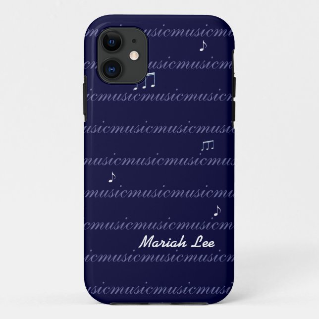 Coques Case-Mate iPhone personalizeed music (Dos)