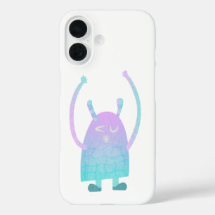 Coque Pour iPhone 16 Personnage de monstre pour enfants adorable