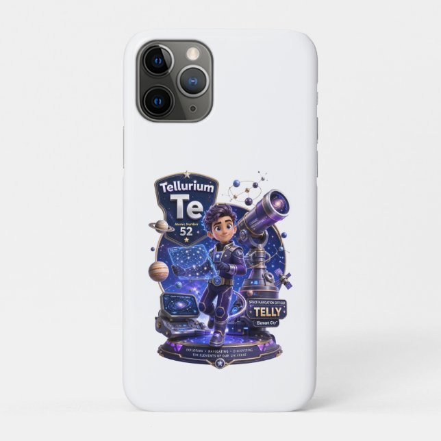 Coques Case-Mate iPhone Personnage Tellurium de l'ATOMIVRA (Dos)