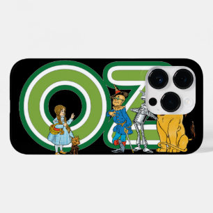 Coque Case-Mate iPhone Personnages vintage du Magicien d'Oz et lettres de