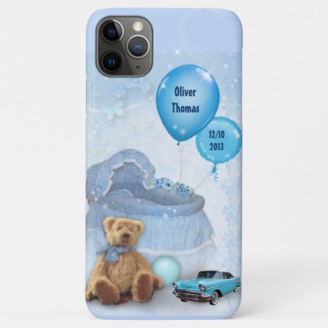 Coques Case-Mate iPhone (Personnalisable) Baby Boy (Dos)