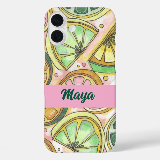 Coques Case-Mate iPhone Personnalisable Limey jaune Phonecase (Verso)