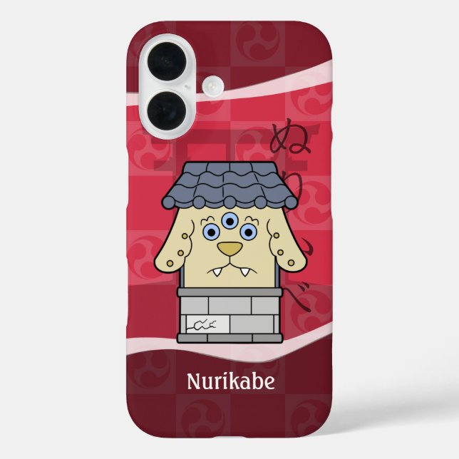Coques Case-Mate iPhone Personnalisable Nurikabe Yokai (Verso)