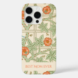 Coque iPhone 16 Pro Personnalisable selon William Morris
