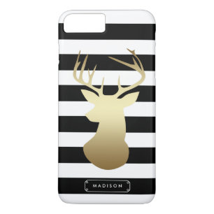 Etui iPhone Case-Mate Personnalisation des bandes noires et blanches de