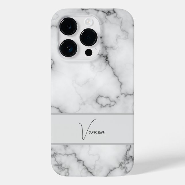 Coques Case-Mate iPhone Personnalisation du Motif de marbre (Verso)