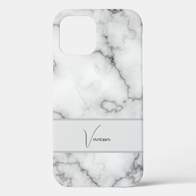 Coques Case-Mate iPhone Personnalisation du Motif de marbre (Verso)