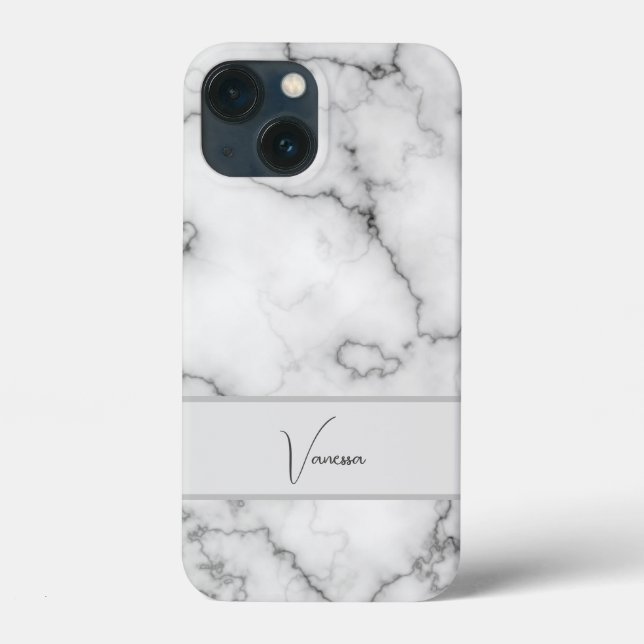 Coques Case-Mate iPhone Personnalisation du Motif de marbre (Verso)