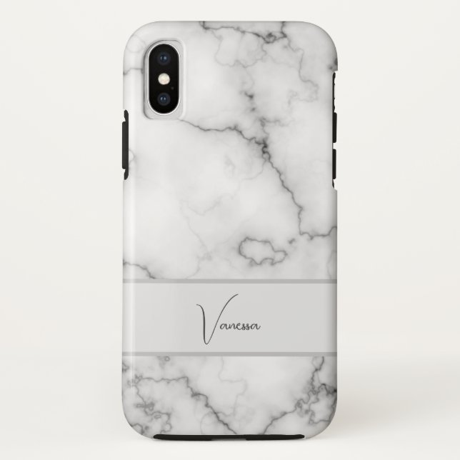 Coques Case-Mate iPhone Personnalisation du Motif de marbre (Dos)
