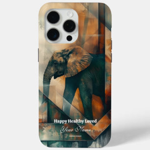 Coque Case-Mate iPhone Personnalisé : Abstrait Elephant iPhone 15 Promax