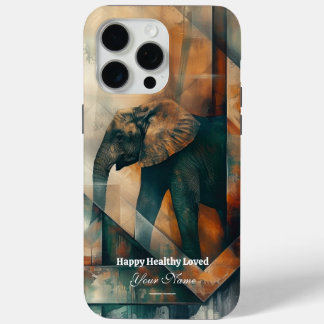 Coque Case-Mate iPhone Personnalisé : Abstrait Elephant iPhone 15 Promax