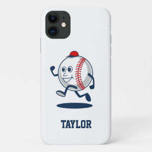 Case-Mate iPhone Case Personnalisé Baseball Softball Cute Cartoon Nom C