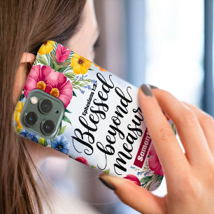 Coque iPhone 16 Pro Max Personnalisé Béni au-delà de la mesure Christian