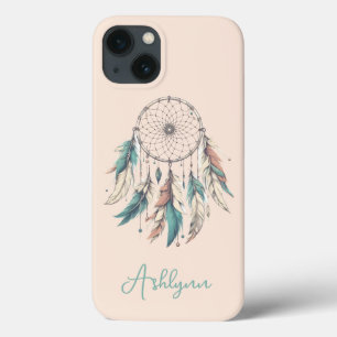 Case-Mate iPhone Case Personnalisé Blush Rose Dream Catcher Boho Chic ip