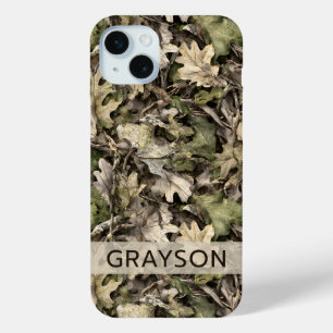 Coque Case-Mate iPhone Personnalisé camouflage de feuilles