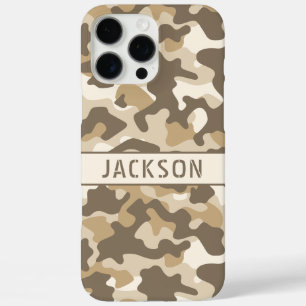 Coque iPhone 16 Pro Max Personnalisé camouflage du désert