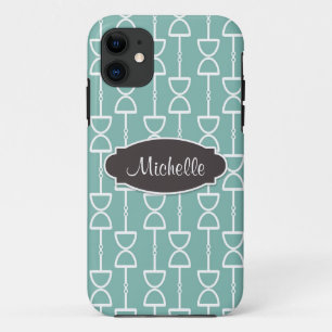 Case-Mate iPhone Case Personnalisé D Ring Snaffle Cheval Bit ~ Turquoise