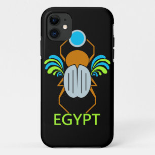 Coque iPhone 11 Personnalisé Égypte Scarab iPhone 5 Coque-Mate