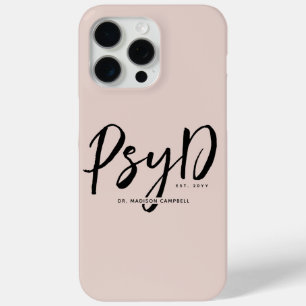 Coque Case-Mate iPhone Personnalisé Elegant PsyD Docteur en Psychologie