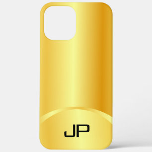Case-Mate iPhone Case Personnalisé Faux Or Élégant Moderne Monogramme