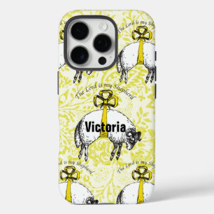 Coque iPhone 16 Pro Personnalisé L'Éternel est mon berger Psaume 23